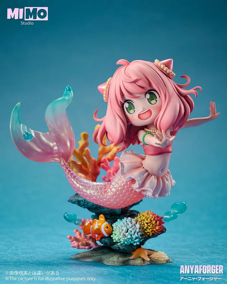 SPY X FAMILY Mermaid Anya Statue GK Figure-Mimo Studio Pre-sale
