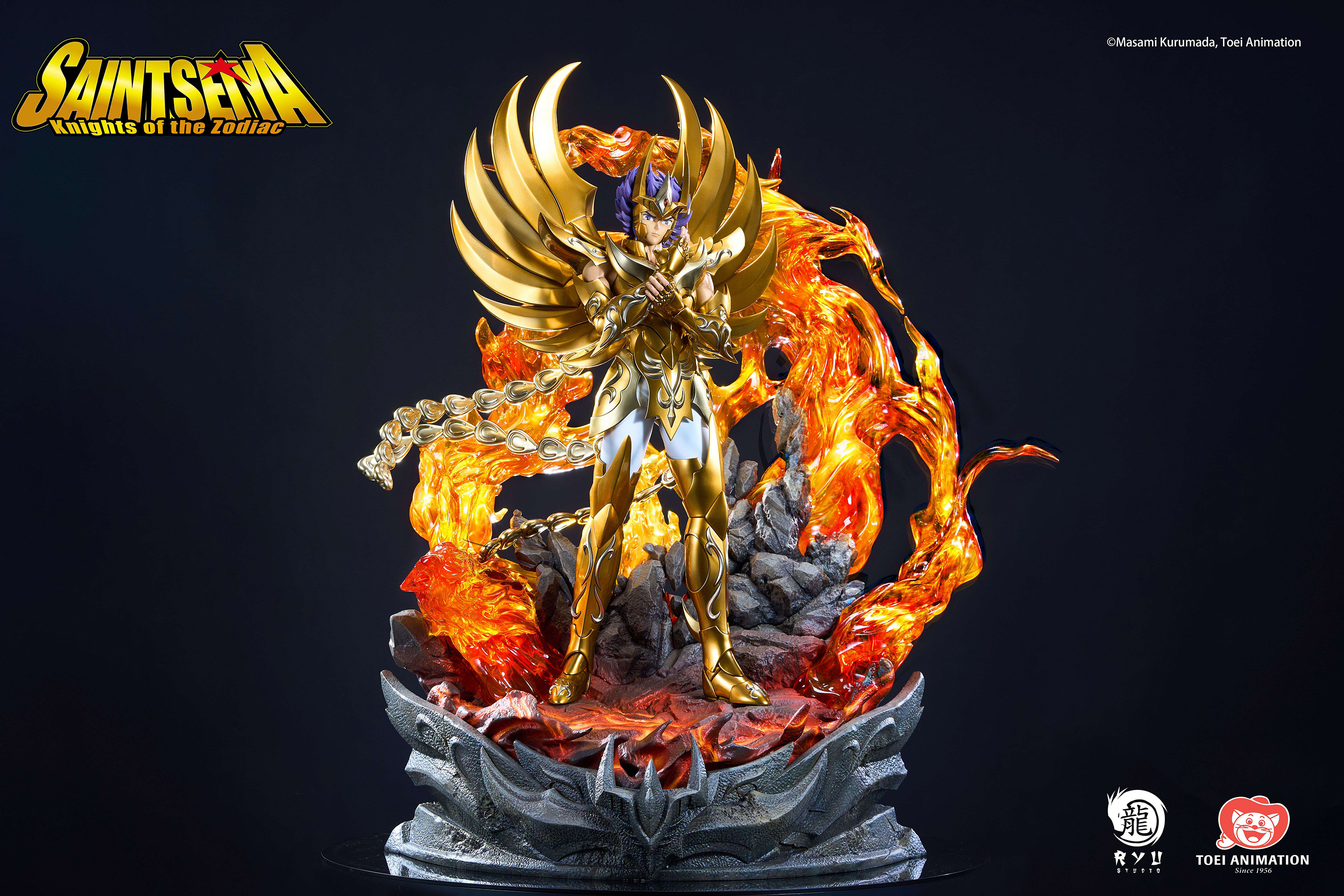 Saint Seiya Phoenix Ikki 1/4 scale Statue GK(Licensed)-Ryu Studiio Pre-sale