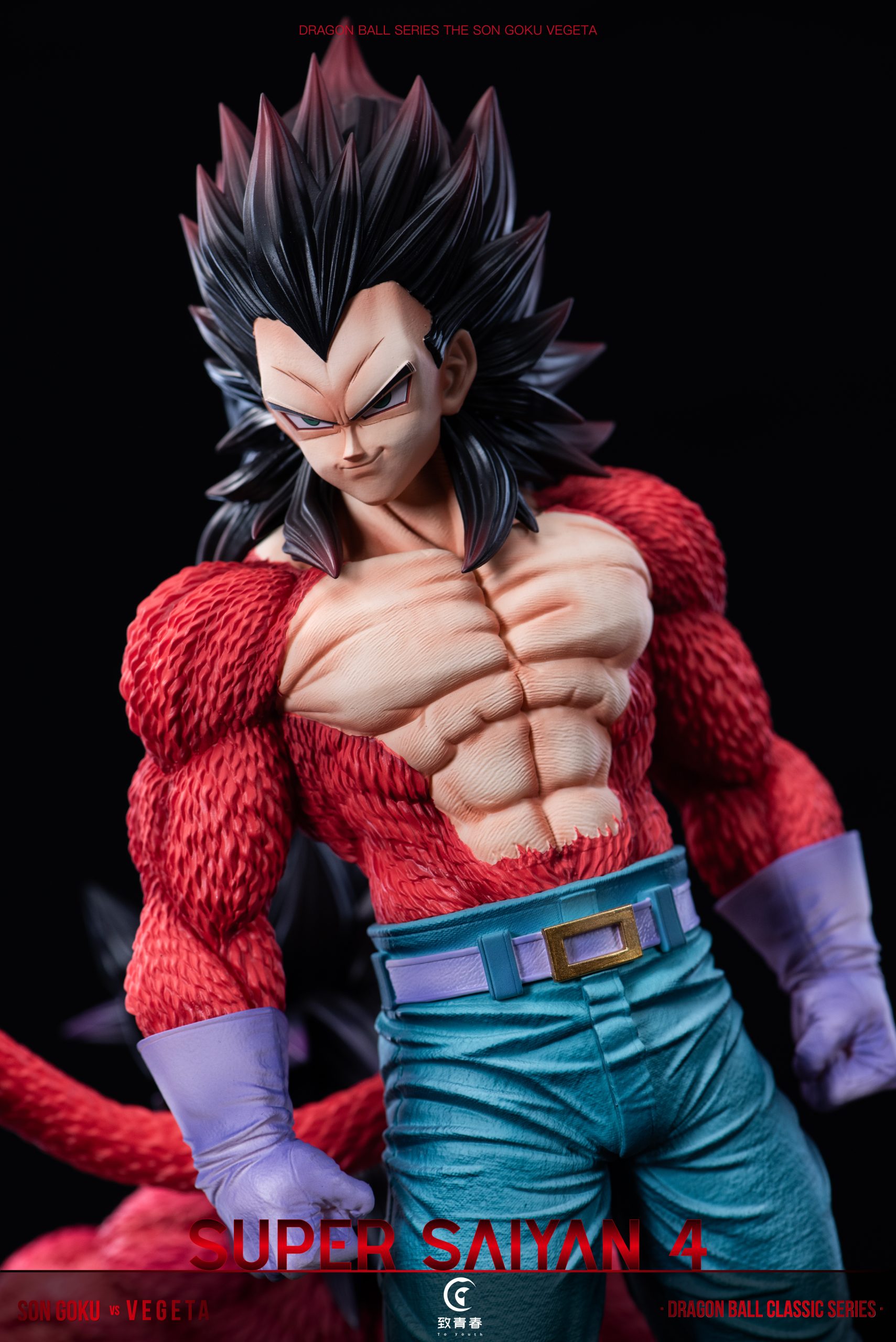 Dragon Ball Super Saiyan 4 Son Goku & Vegeta Statue GK-To youth Studio Pre-sale