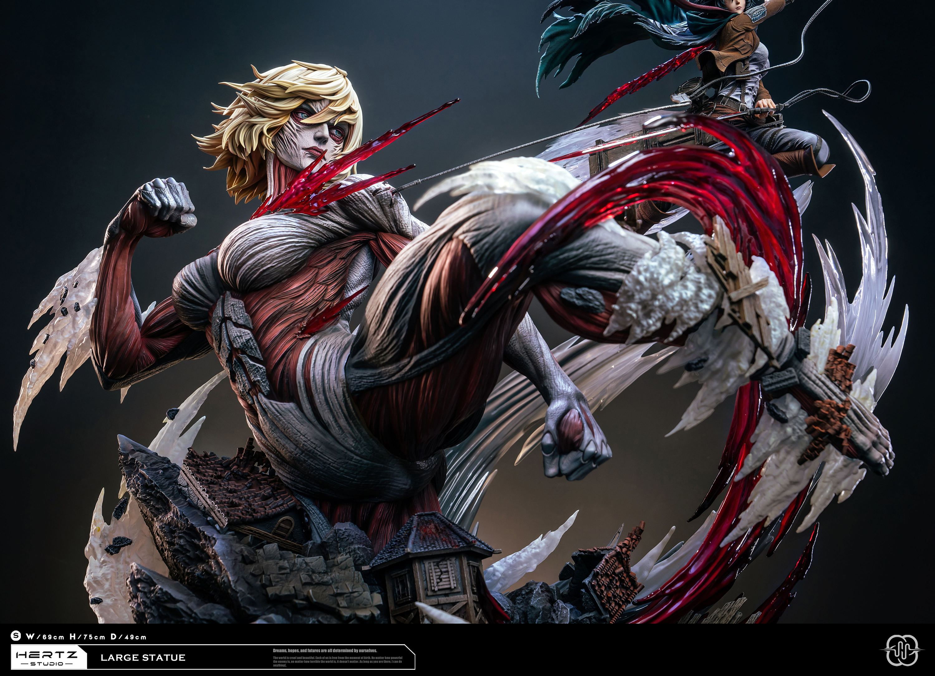 Attack on Titan Female Titan Annie Leonhart Statue (GK)Hertz Studio Pre-sale