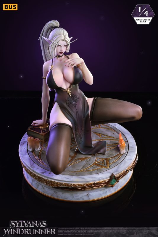 In stock-Sylvanas Windrunner C Version 1/4 Statue(GK)-BUS Studio 