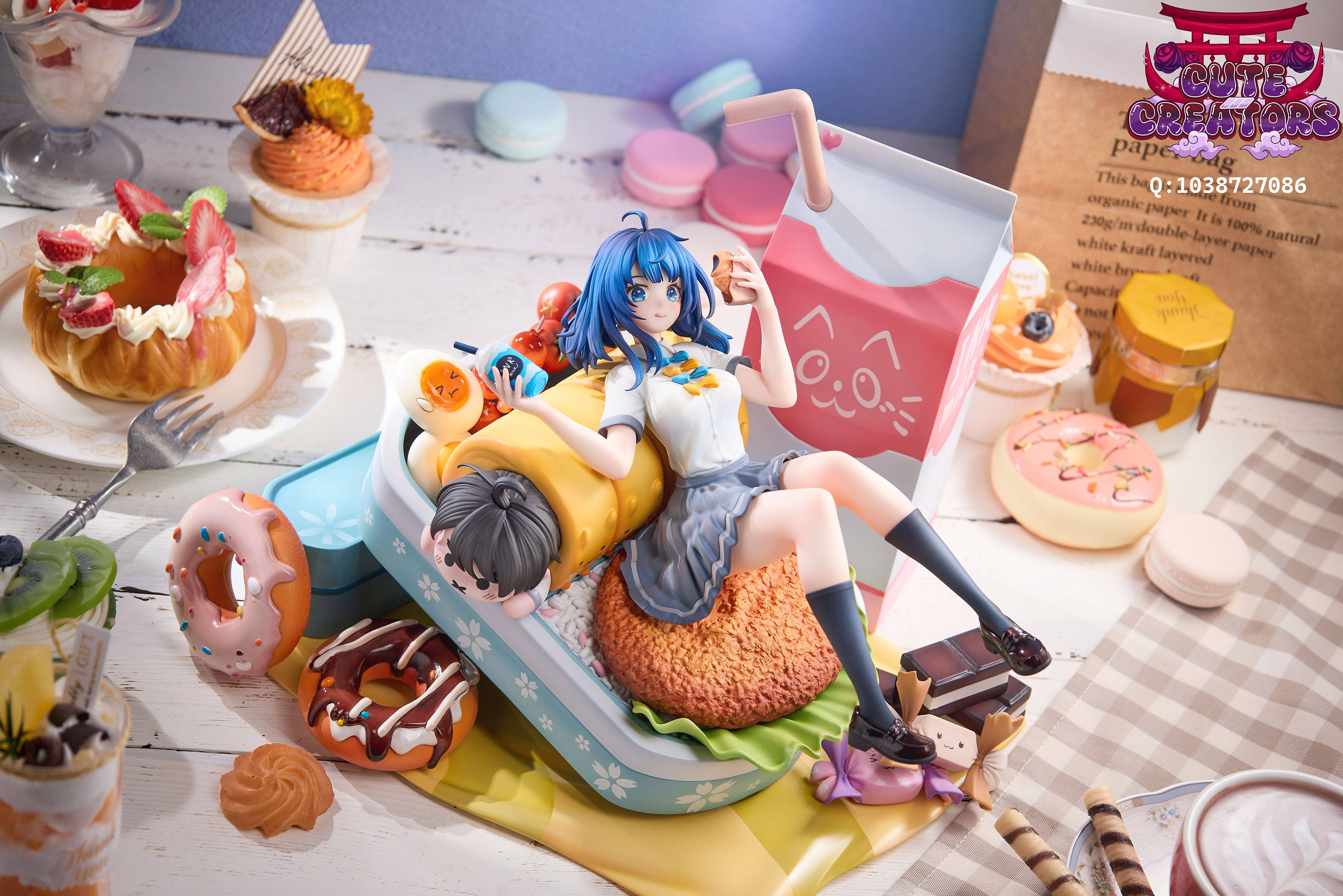 Too Many Losing Heroines Anna Yanami Statue(GK) - Cute Creators Studio 