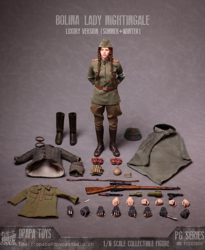 Call of Duty 1/6 Polina Lady Nightingale Winter Version PG202502 Summer Version PG202504 Luxry Version PG202505-OPAPA TOYS -KWII-GK