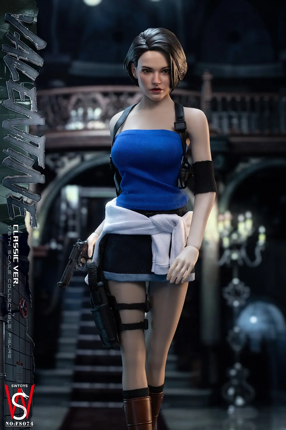 SWTOYS Studio - FS074 Jill Valentine Action Figure Resident Evil Statue
