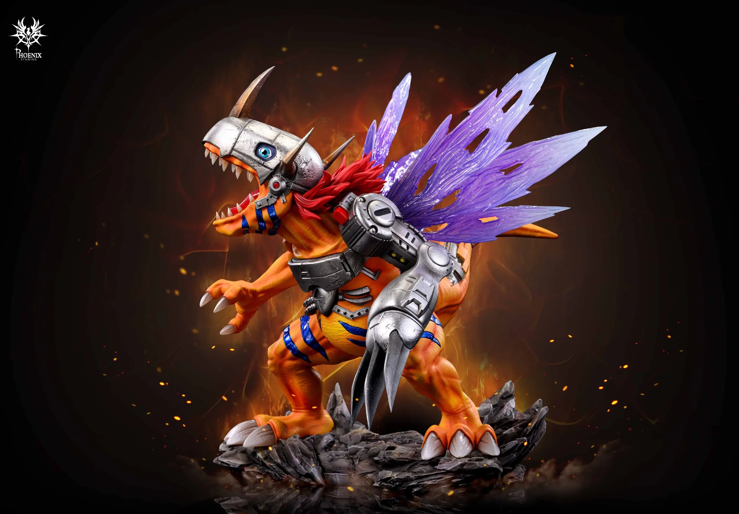 Phoenix Studio - Digimon Digimon Series 02 MetalGreymon Statue(GK)