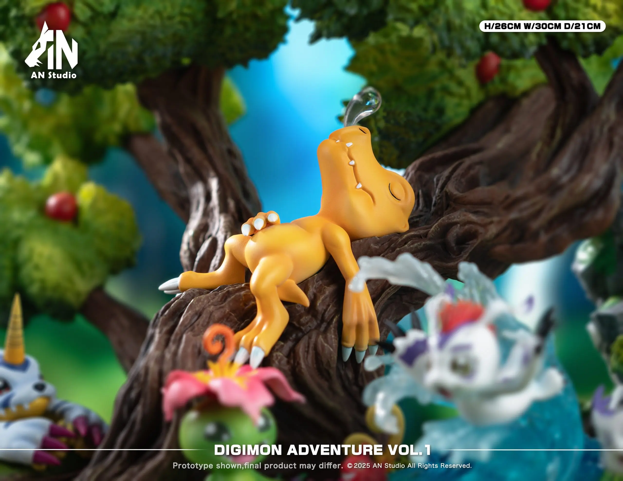 AN Studio - Digimon Digimon Desktop Ecology Series #1 Statue(GK)