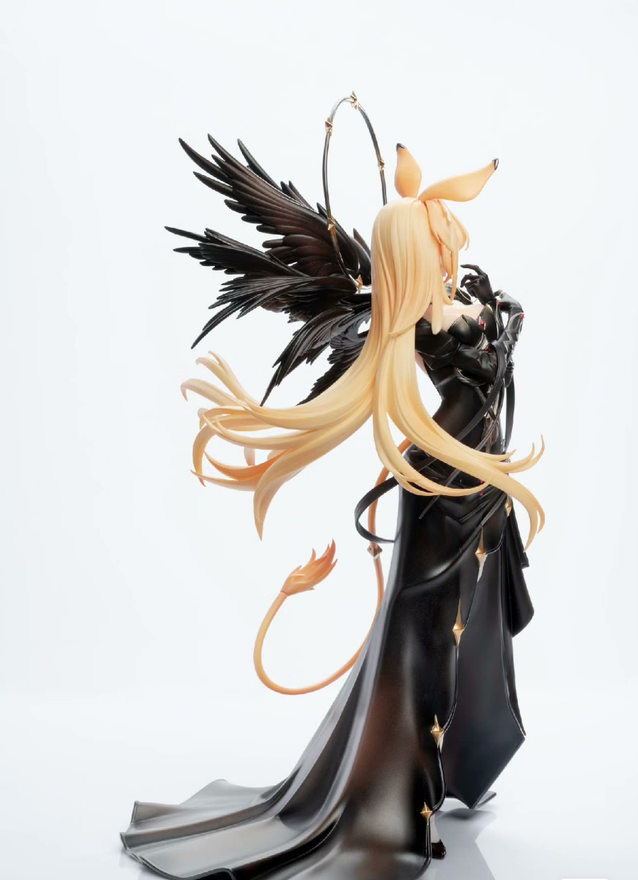 Pre-sale specifications imported PU resin without white material Size with the addition of the vertical painting style platform, the total height including the platform is about 43CM(GK)-KWII-GK