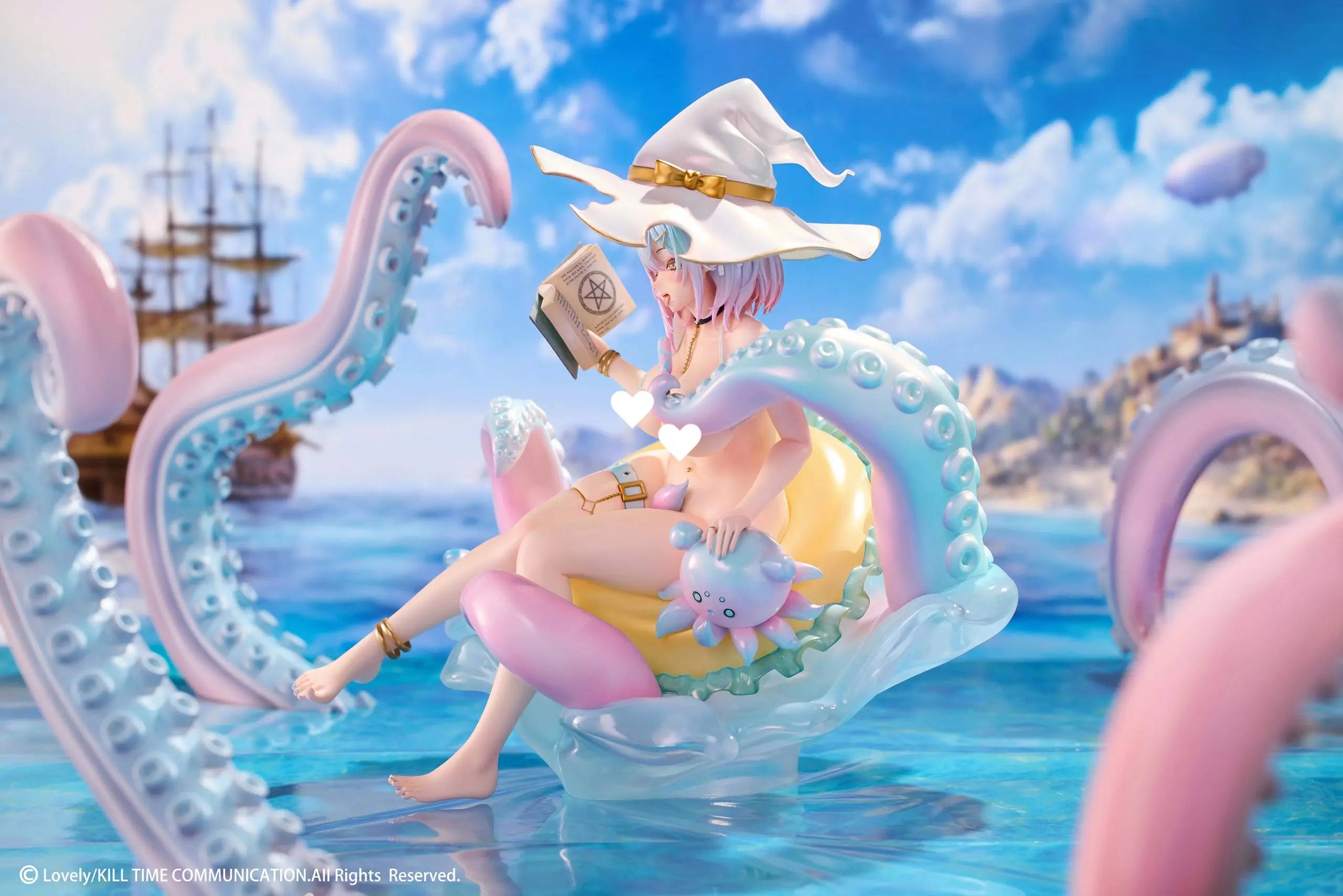 Lovely - Octopus Witch Rinne Illustrated by Danimaru (Licensed)1/6  Statue(GK) 