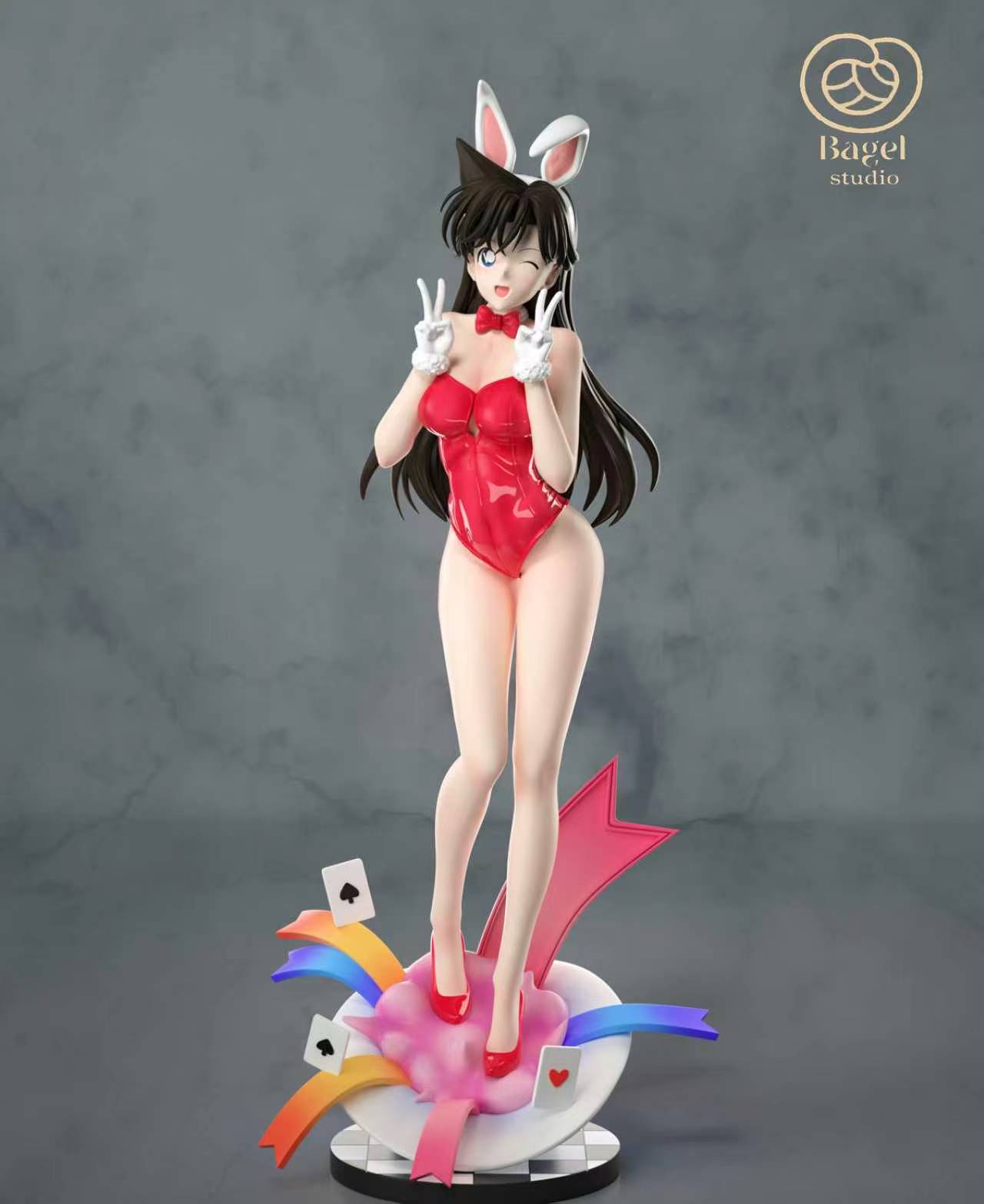 Bagel Studio Bunny Girl Ran Kogoro Mouri Detective Conan