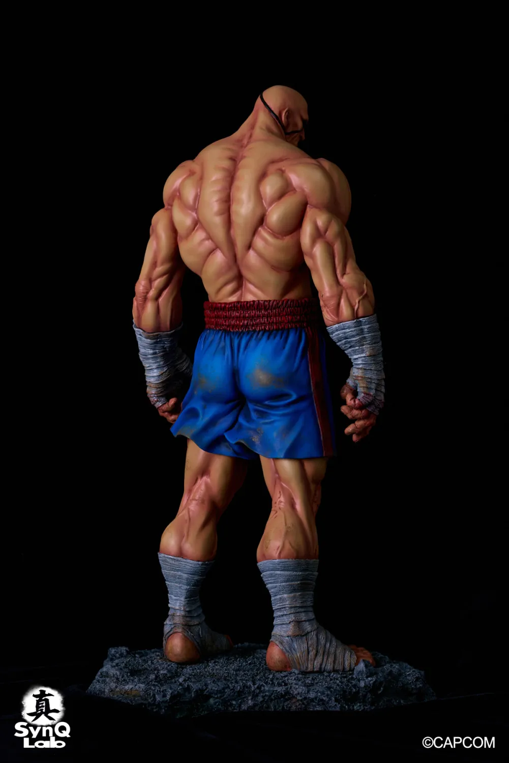 Street Fighter II Viktor Sagat (Copyright) 1/6 Statue (GK) Figure-SynQ Lab. Pre-sale