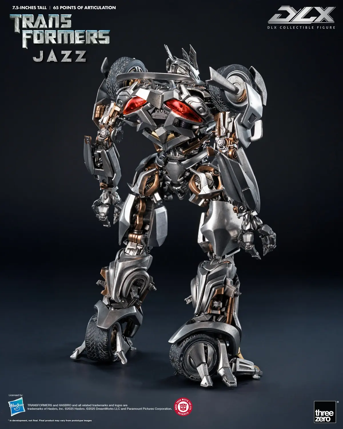 Threezero - Transformers DLX Jazz 3Z09000W0 3Z10460W0 (Licensed) Statue(GK)