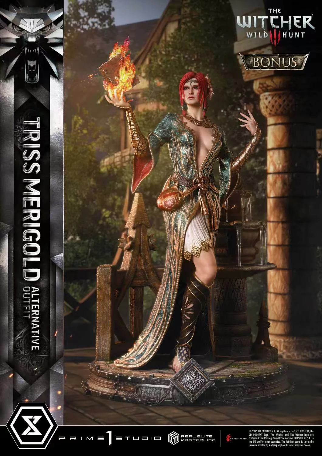 Prime 1 Studio - The Witcher 3: Wild Hunt Triss Merigold Alternative Outfit REMW3-01 REMW3-01S (Licensed)Statue(GK)