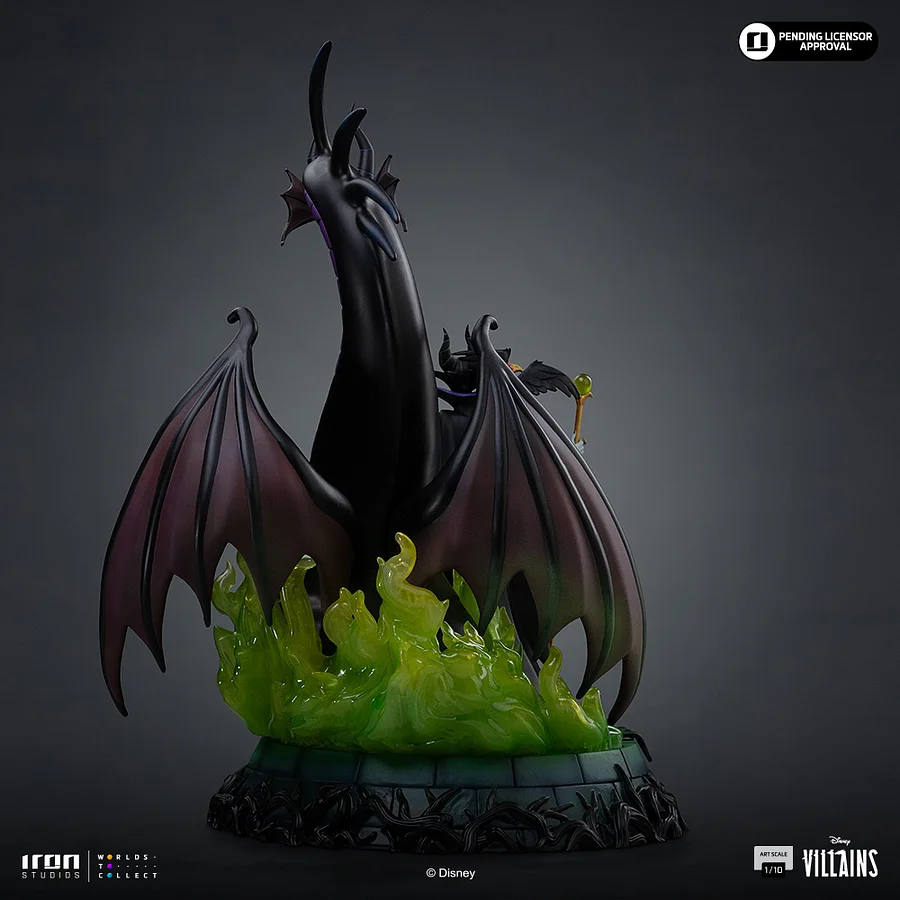 Iron Studio - Maleficent - Disney's Villains Art Scale  Statue DSNEY135626-10 Licensed 