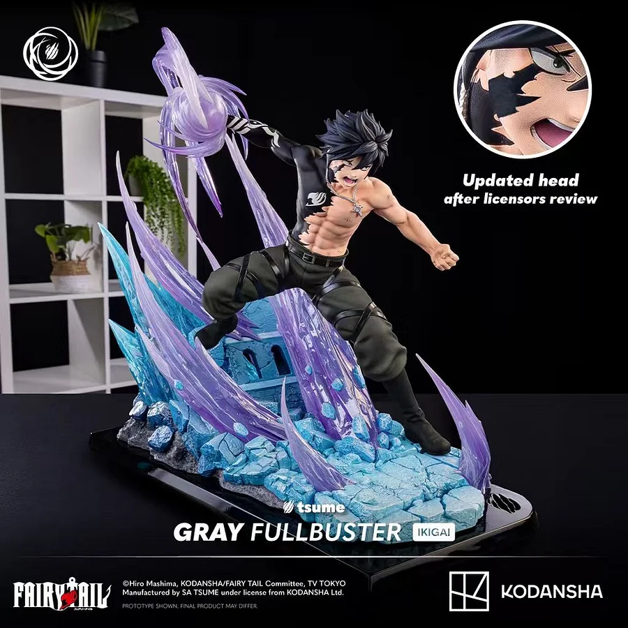 TSUME Studio - 1/6 Scale Gray Fullbuster and Juvia Lockser Statue 