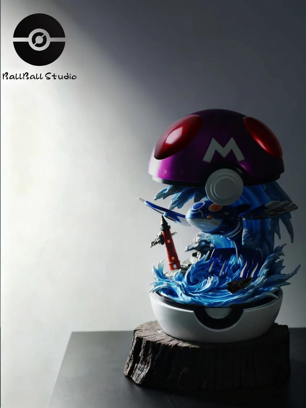 Ball Ball Studio - Kyogre Pokemon Statue