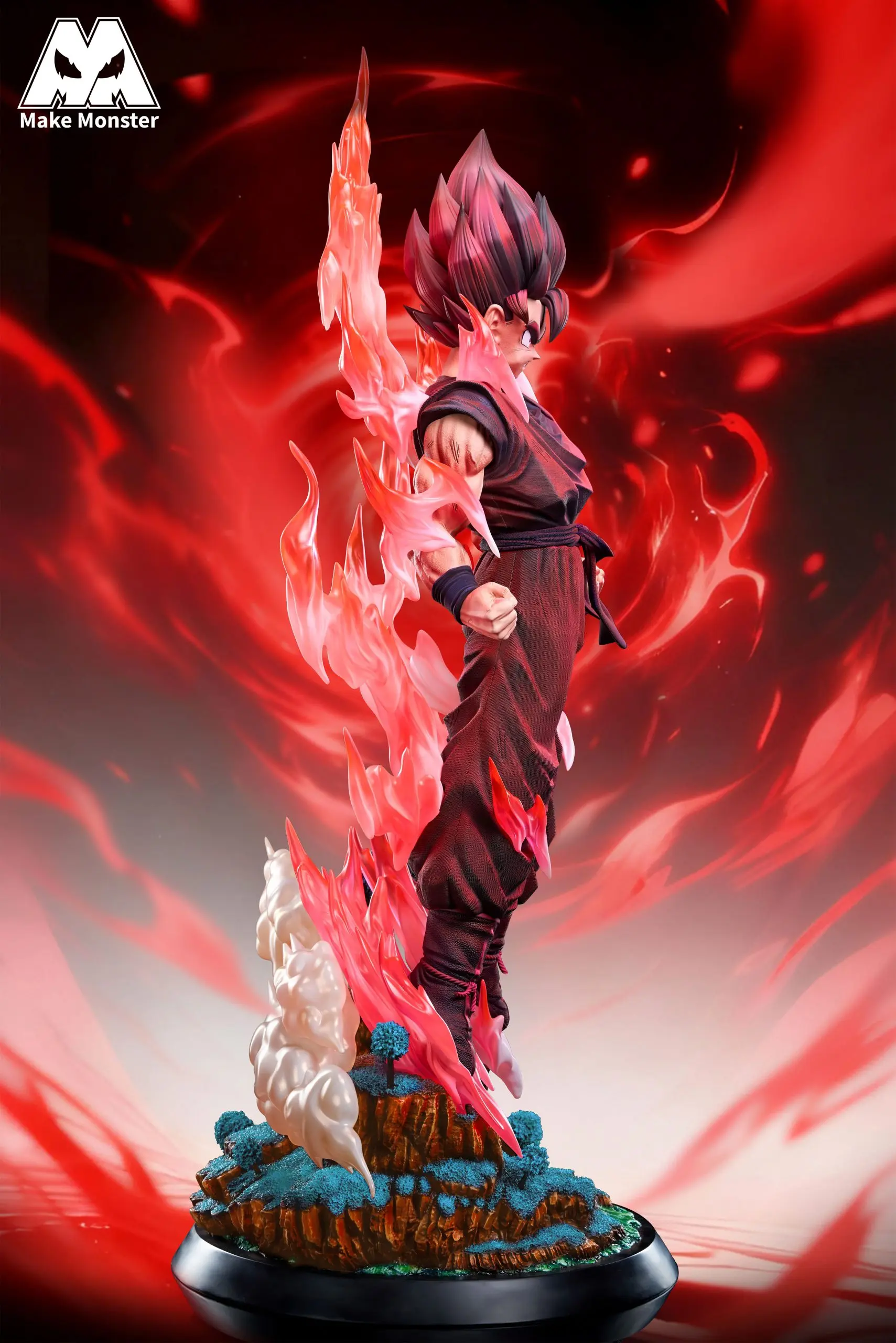 Make Monster Studio - Dragon Ball Kaioken Goku Statue(GK)