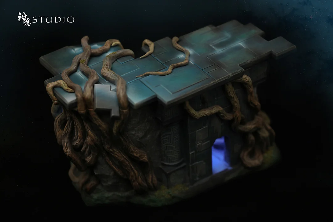 In stock - Rebirth of Balse Laputa with LED - Laputa: Castle in the Sky  Statue(GK) - ShenYin Studio -KWII-GK