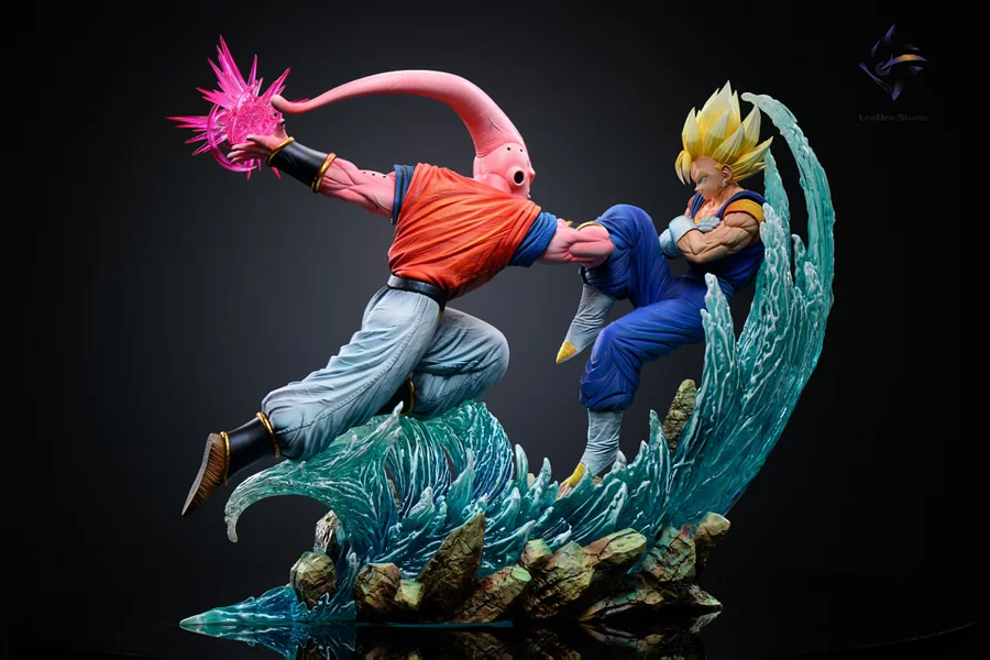 LoaDen Studio - DRAGON BALL - Vegetto vs Buu with LED 1/6 Statue(GK) 