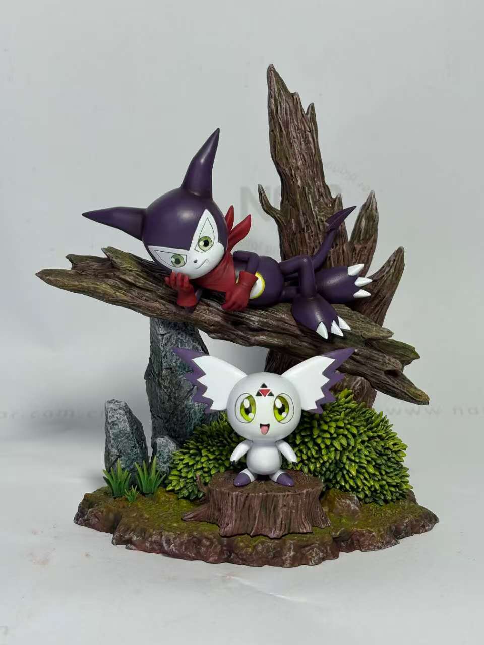 Slash Studio Culumon Impmon Digimon statue