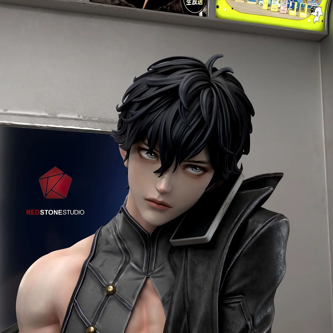 In stock-PERSONA 5 JOKER Ren Amamiya Statue (GK) Figure(Adult 18+)-Redstone Studio Pre-sale