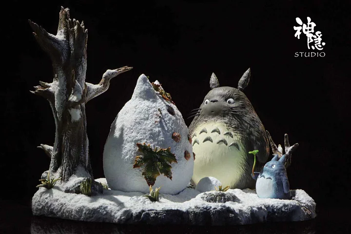 ShenYin Studio - Totoro play in the snowfield Statue(GK)