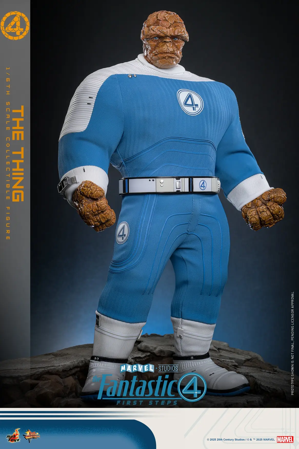 Hottoys - The Fantastic Four: First Steps Galactus Jumbo Sofvi Figure & The Thing SMS001J MMS813 (Licensed)1/6 Statue(GK)