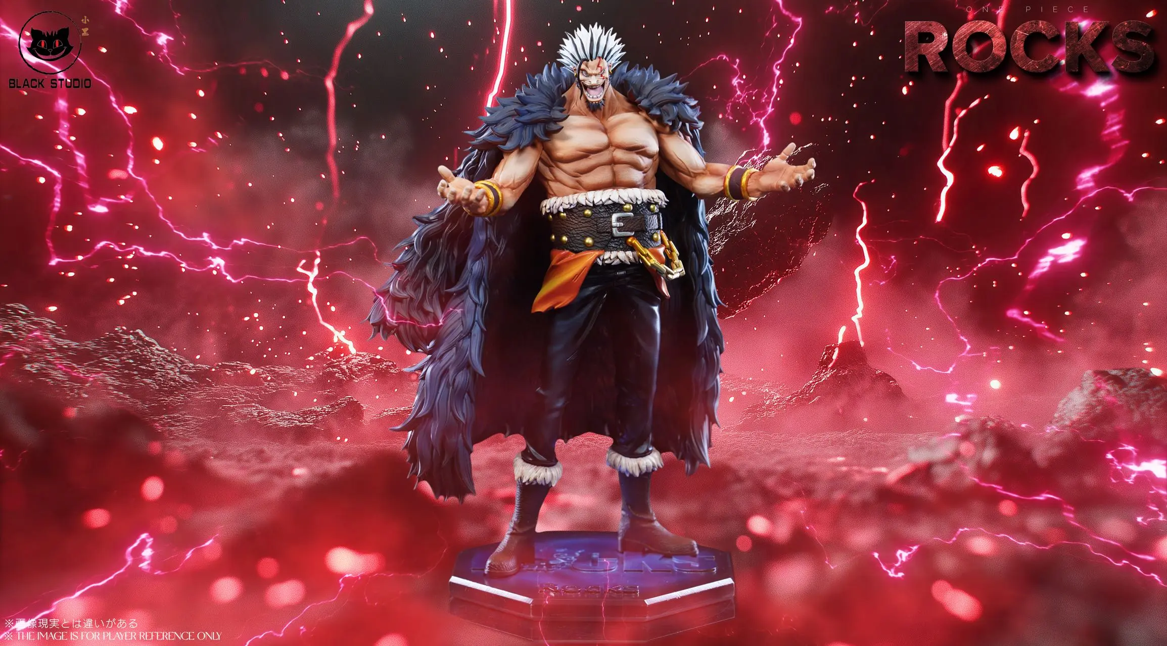 Black Studio - One Piece Rocks Statue(GK)