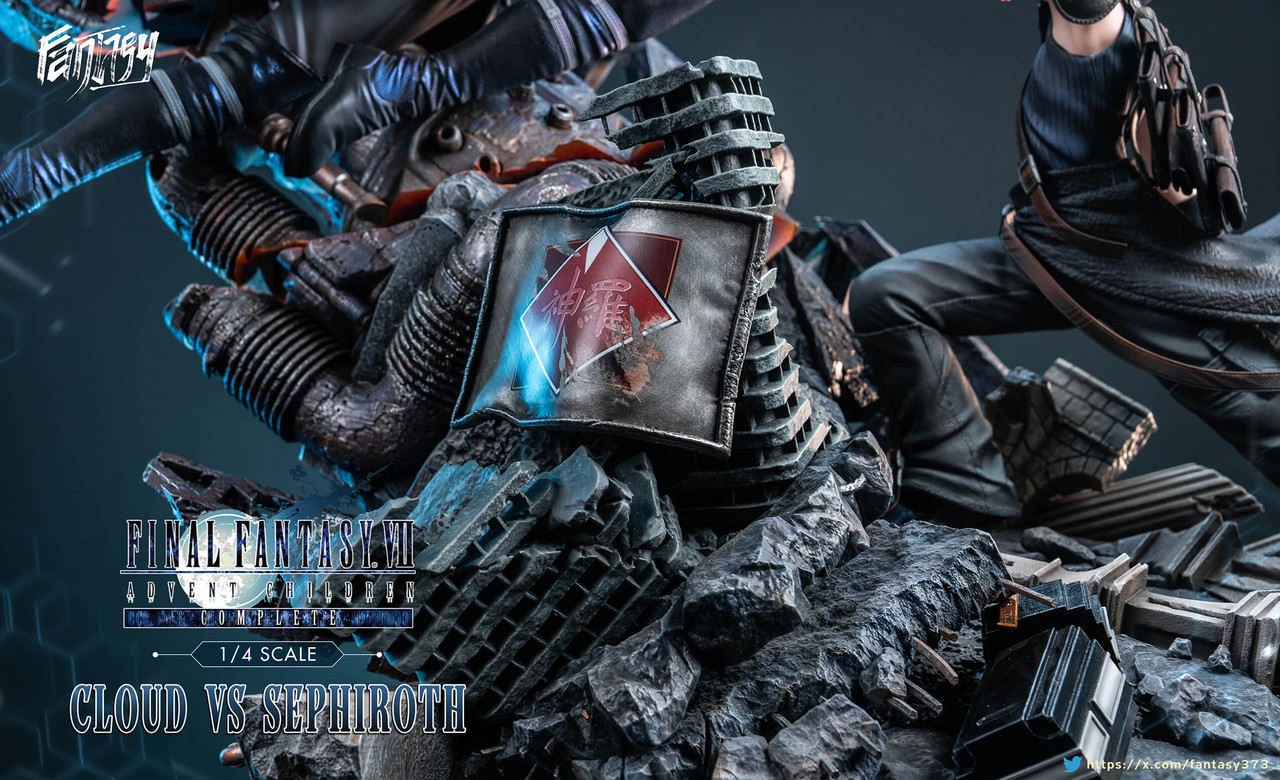 Final Fantasy Sephiroth VS Cloud Strife 1/4 Statue GK-FANTASY STUDIO & DRAGON STUDIO Pre-sale