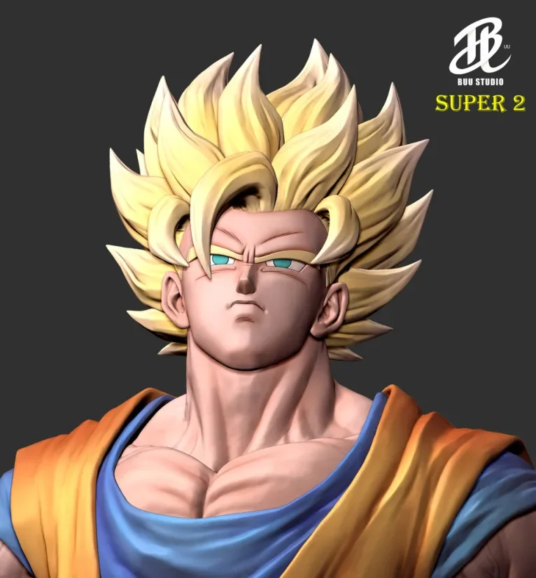 BUU Studio - Dragon Ball - SSJ2 GOKU 1/4 & 1/6 Statue(GK) 
