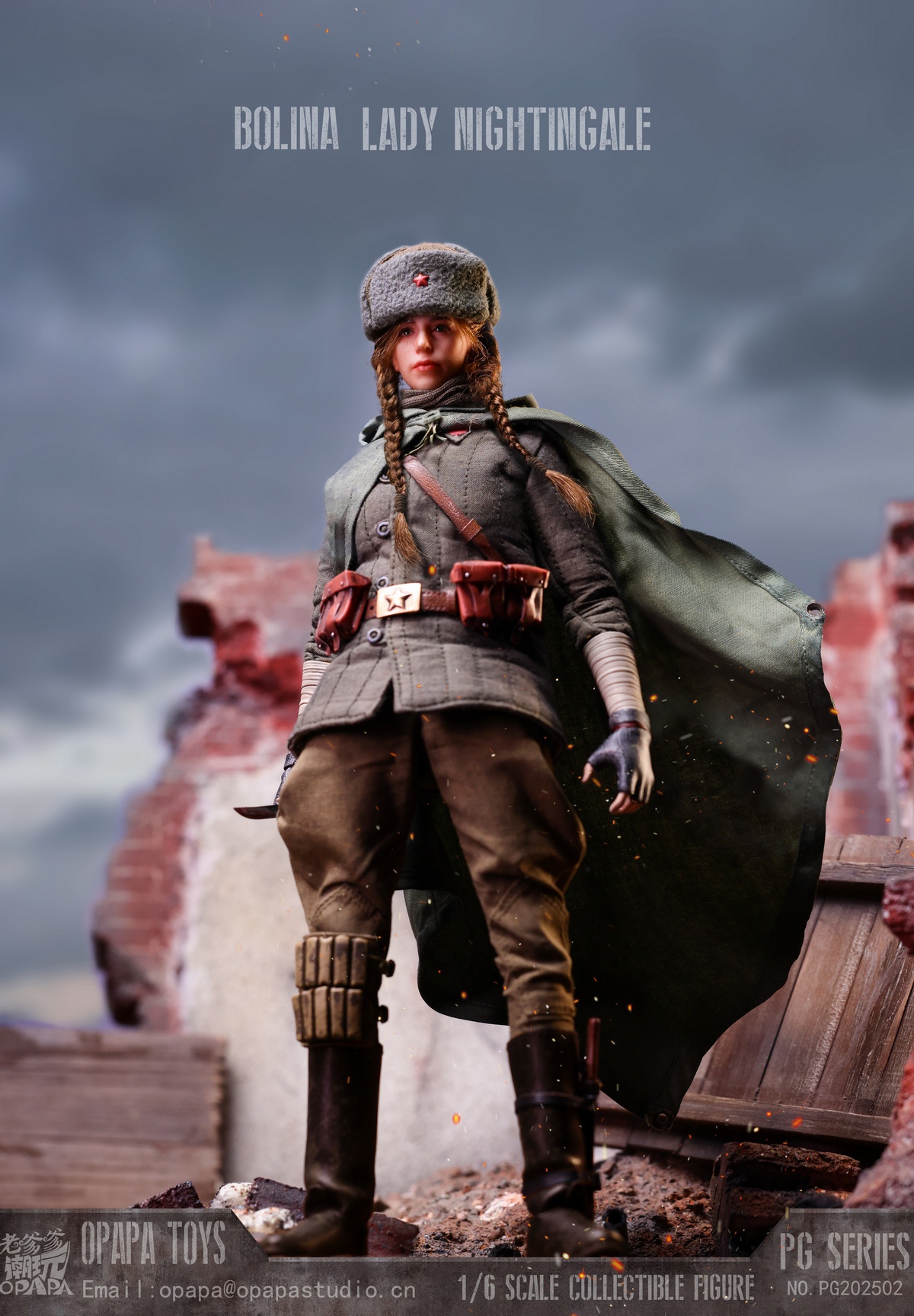 Call of Duty 1/6 Polina Lady Nightingale Winter Version PG202502 Summer Version PG202504 Luxry Version PG202505-OPAPA TOYS -KWII-GK