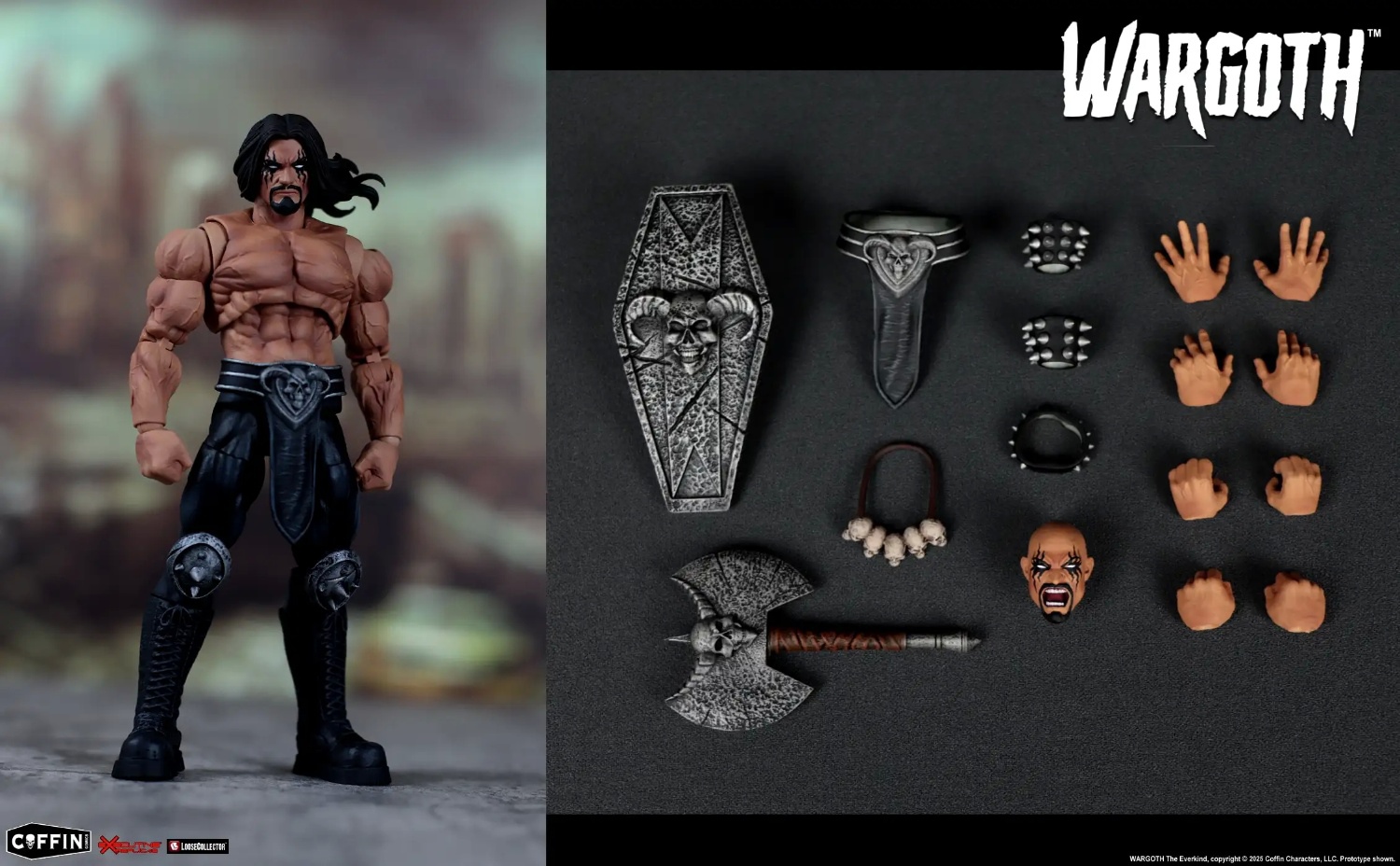 Coffin Comics Wargoth & Lady Death Model ERLCWGCC01 ERLCLDGCC02 (Licensed)Statue (GK)-Executive Replicas-KWII-GK