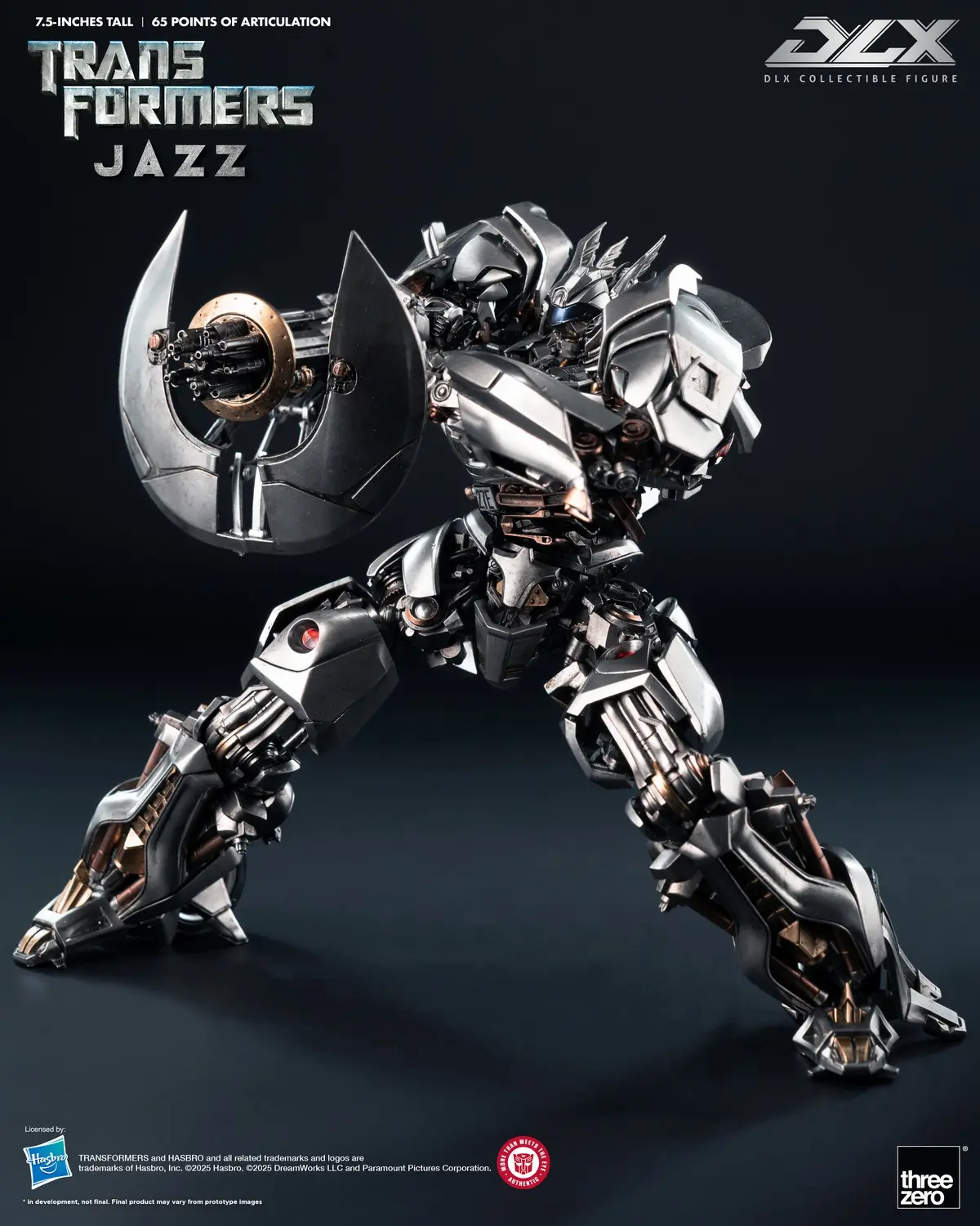 Threezero - Transformers DLX Jazz 3Z09000W0 3Z10460W0 (Licensed) Statue(GK)