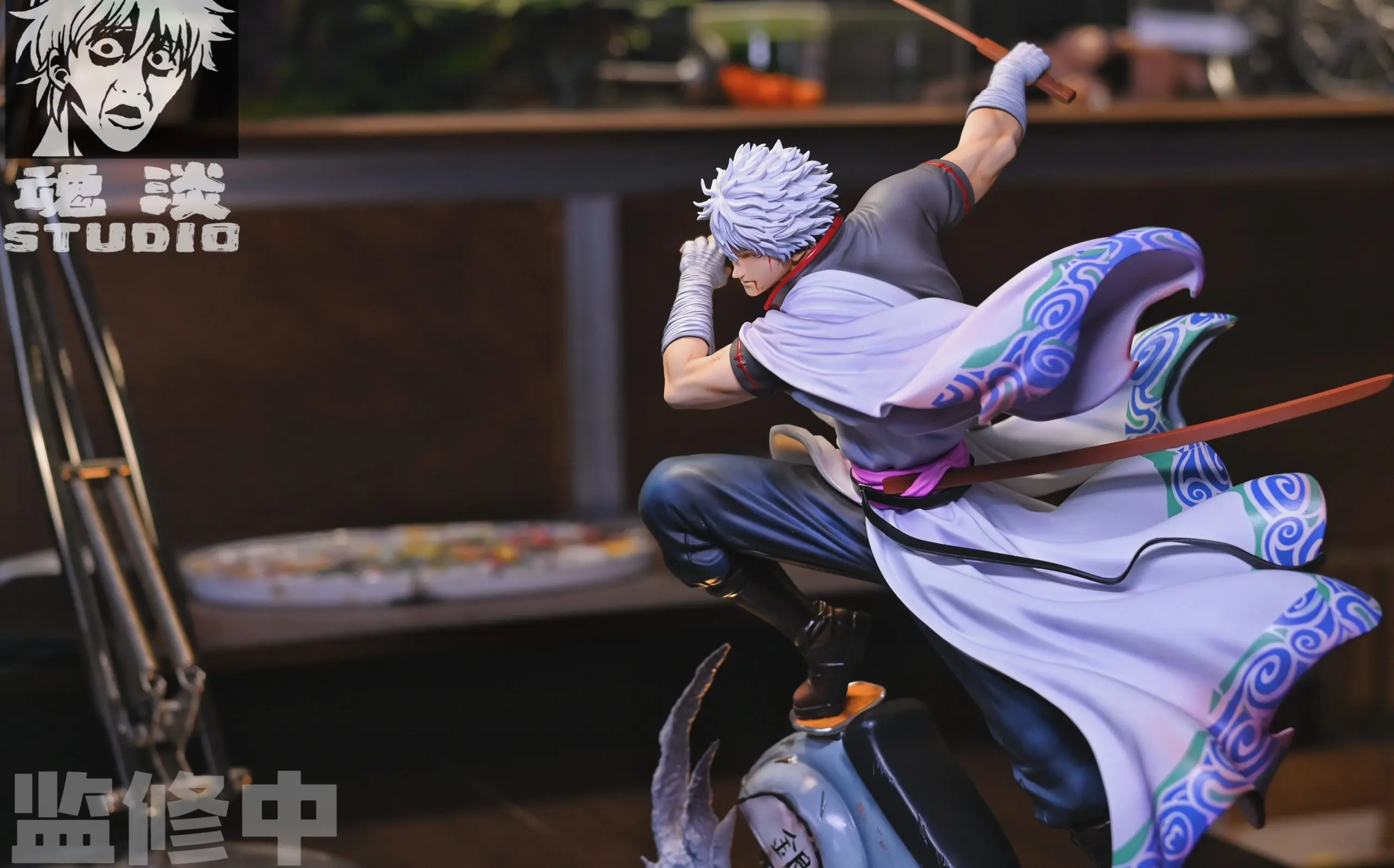 Hun Dan Studio - Gintama Gintoki Sakata Statue(GK)
