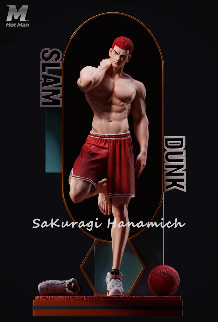 HotMan Studio-Slam Dunk-1/6 Scale Sakuragi Hanamichi Statue(GK)