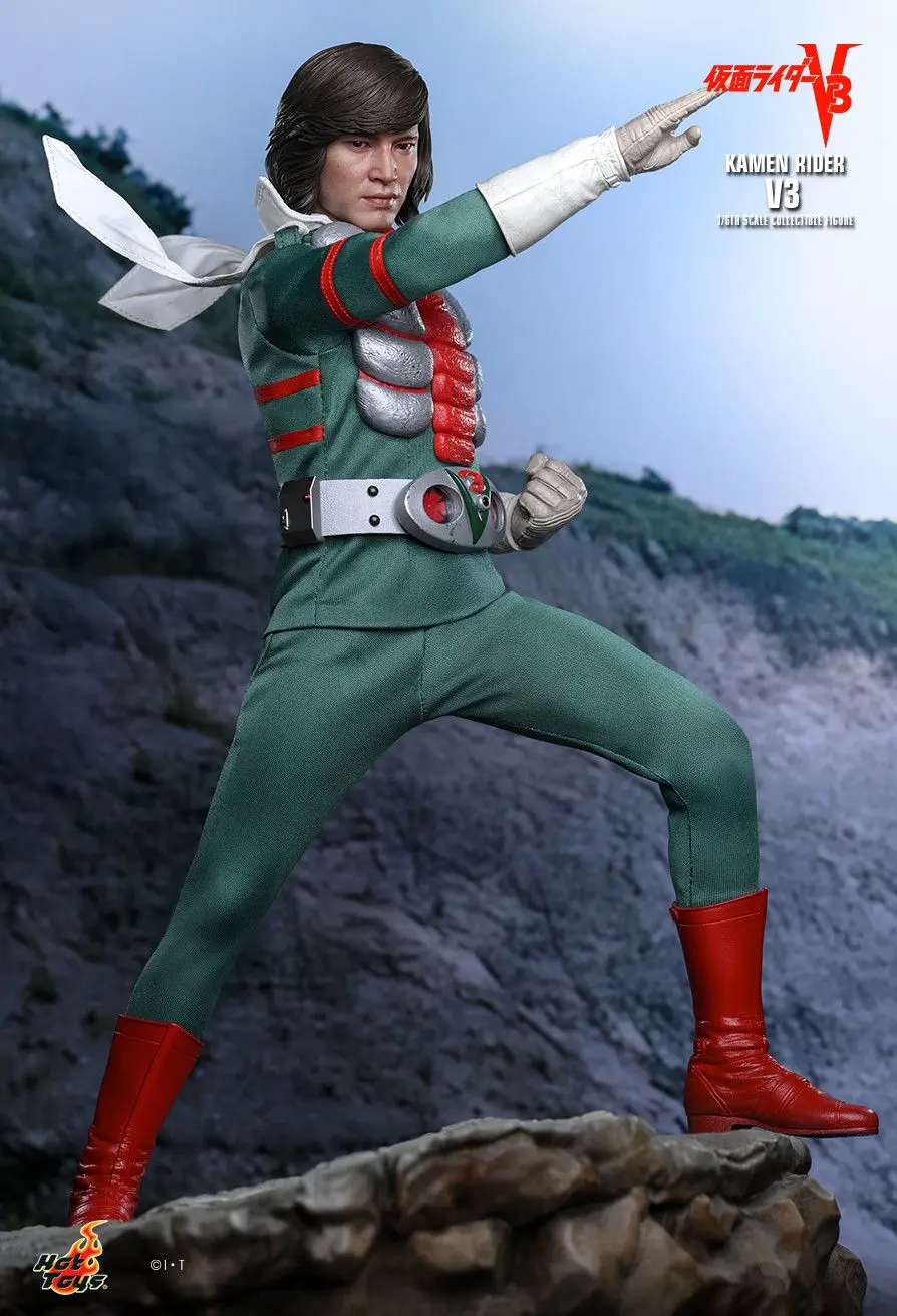 Hottoys - Kamen Rider V3 1/6th scale Collectible Figure TMS162 (Licensed)Action Figure