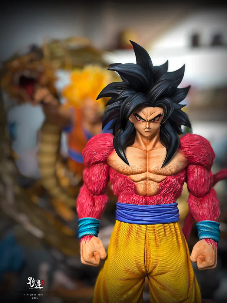 Dragon Ball Character Series 021 Super Saiyan 4 Son Goku 1/6 and 1/4 Statue (GK) -Dim Studio
