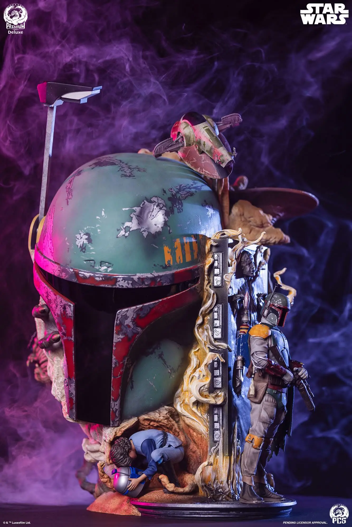 Premium Collectibles Studio - Boba Fett - Fine Art Bust Deluxe (Licensed) Statue