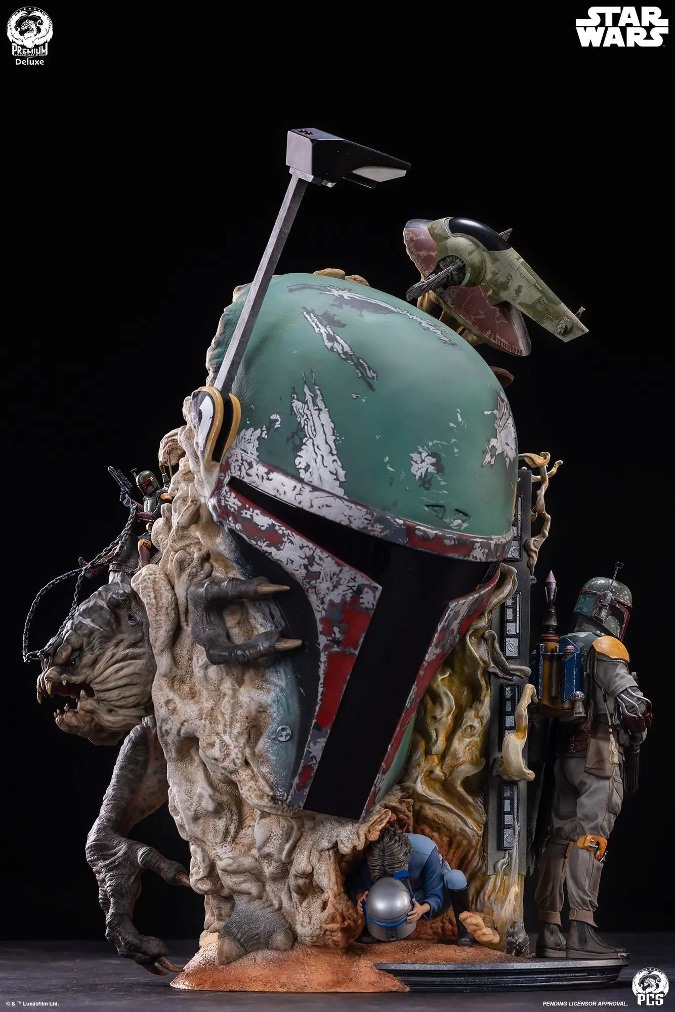 Premium Collectibles Studio - Boba Fett - Fine Art Bust Deluxe (Licensed) Statue