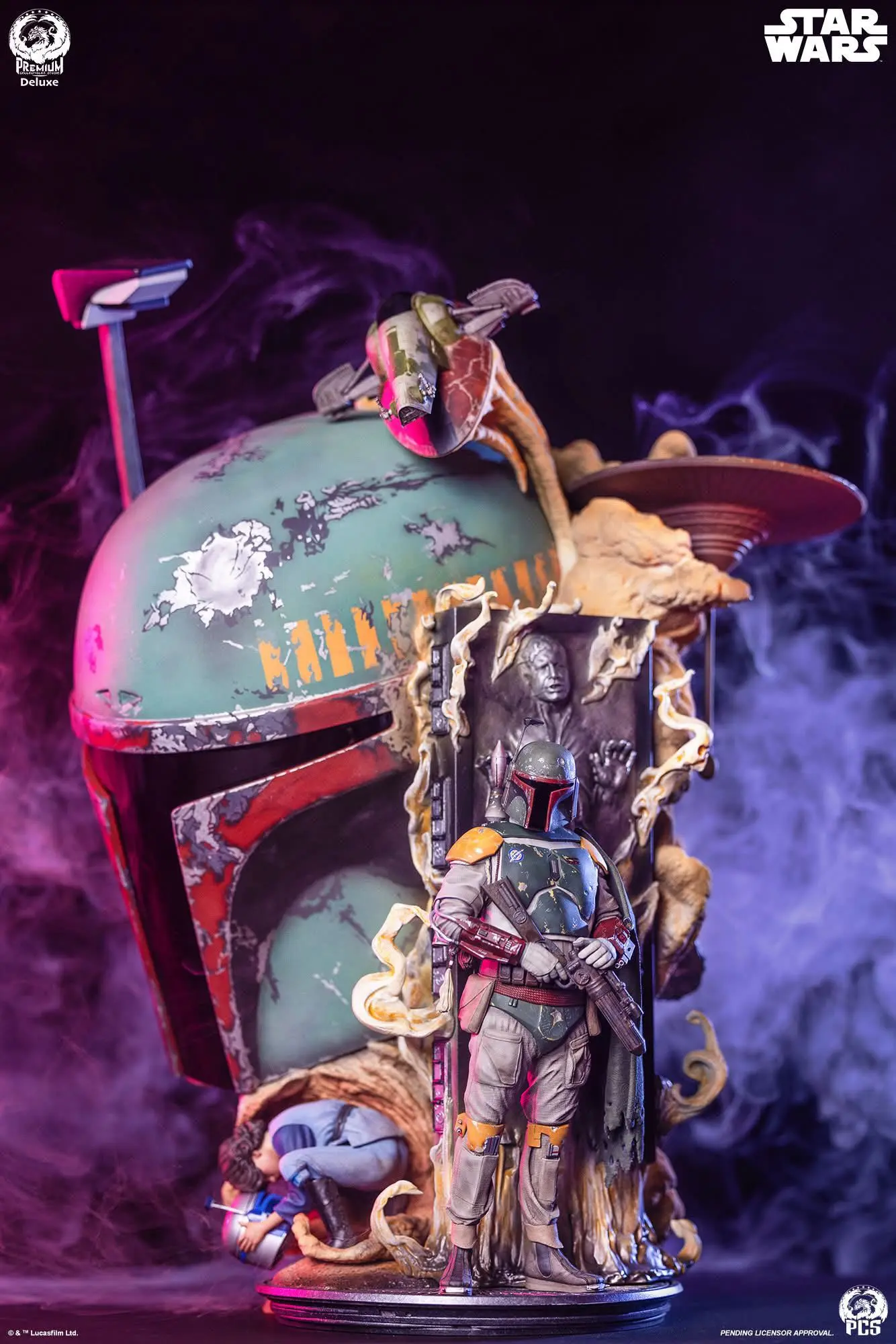 Premium Collectibles Studio - Boba Fett - Fine Art Bust Deluxe (Licensed) Statue