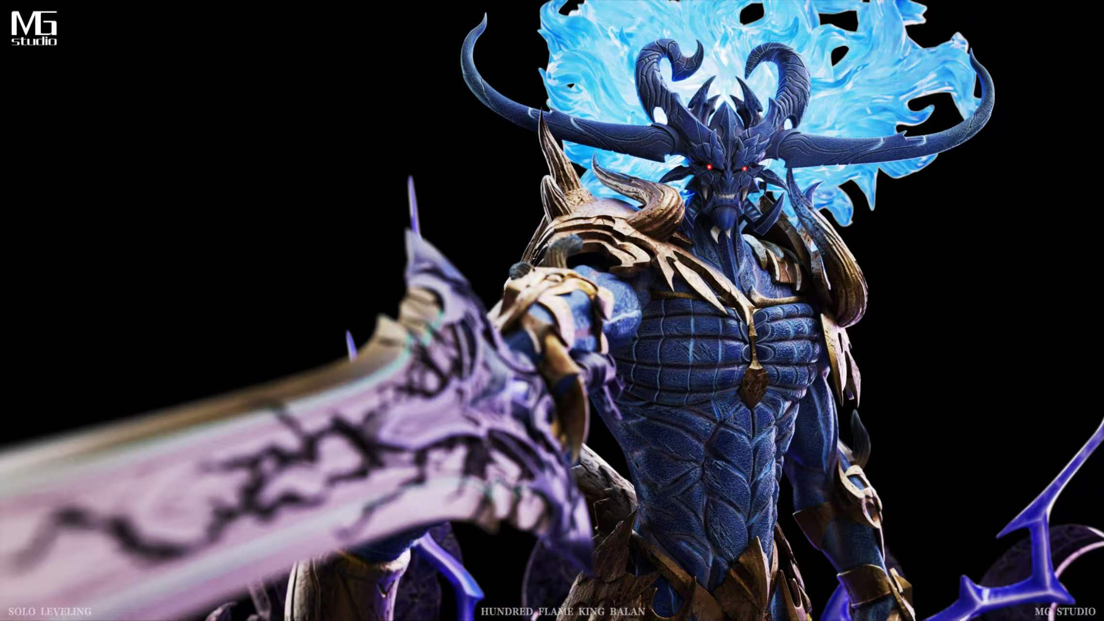 MG Studio  Baran Monarch of Flames Solo Leveling