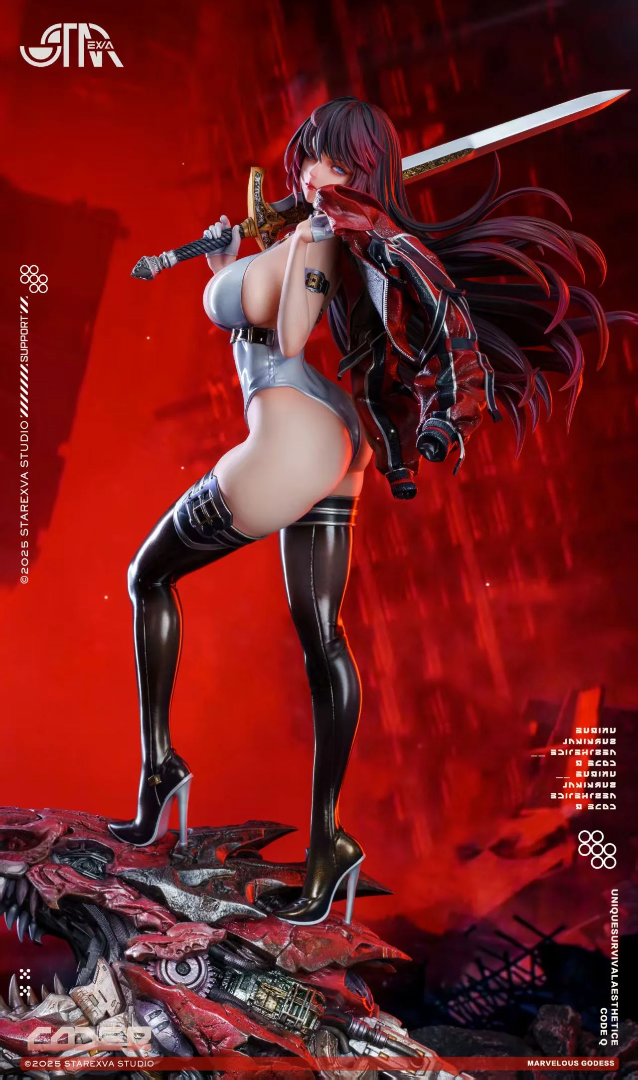 STAREXVA Studio & cws - Code Q Licensed 1/4 Statue(GK)