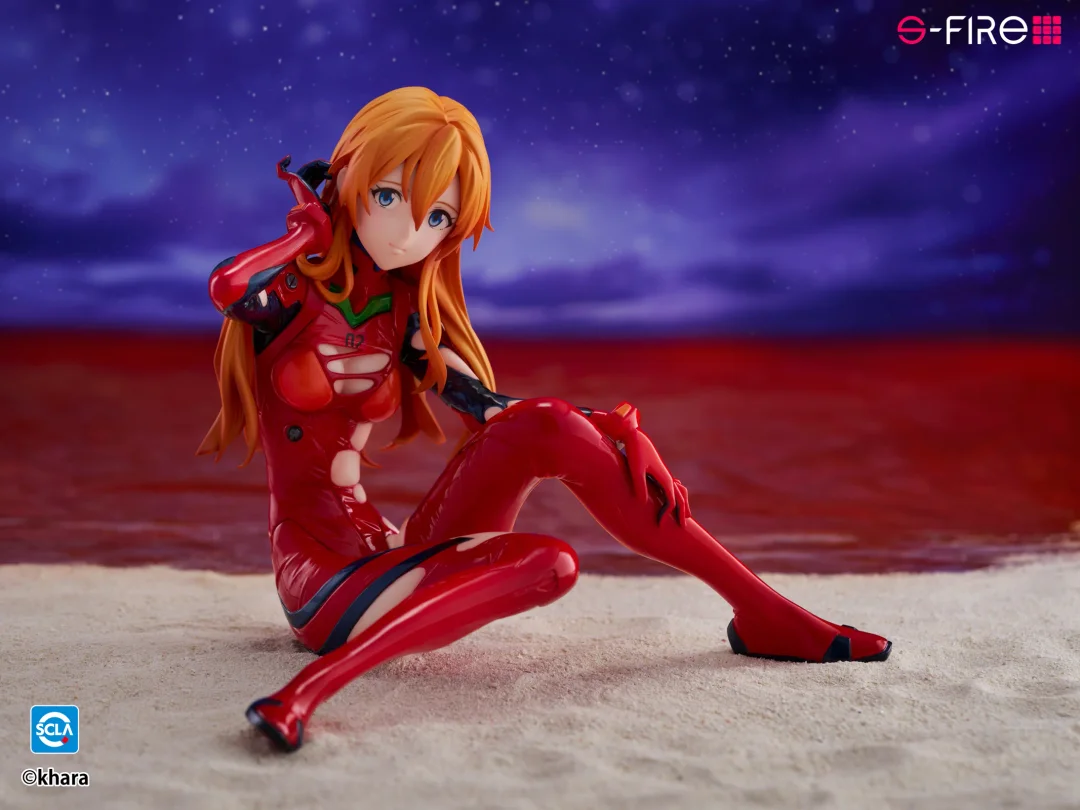 S-Fire Series Asuka Langley Soryu - (EVA) Neon Genesis EVAngelion Official 1/7 Scale Statue(GK) - SEGA 