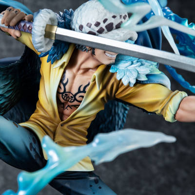 MH POP MAX One Piece Trafalgar D. Water Law (Licensed) Statue(GK) - MegaHouse Studio