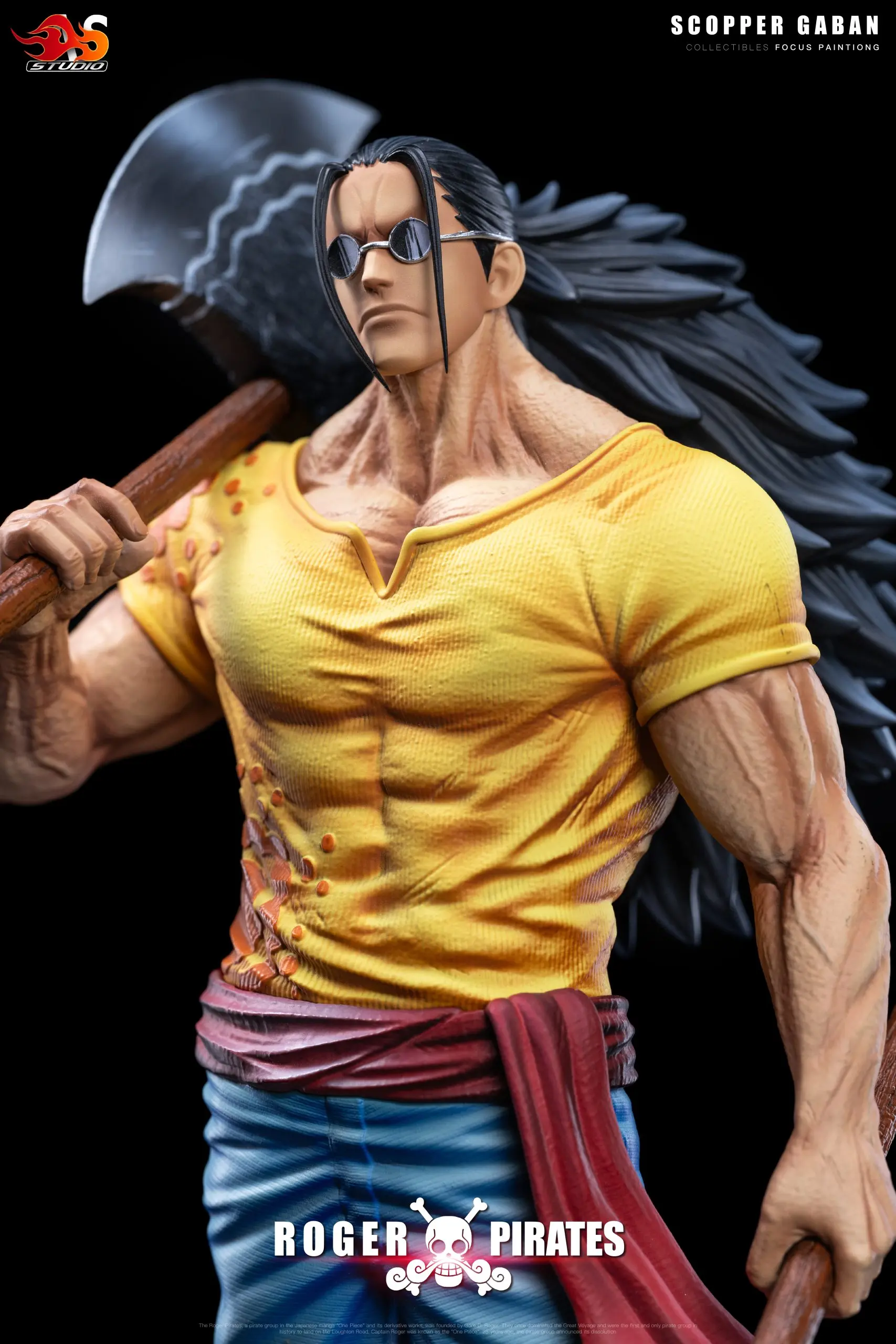 As Studio - One Piece Roger Pirates #1 Gaban Statue(GK) 