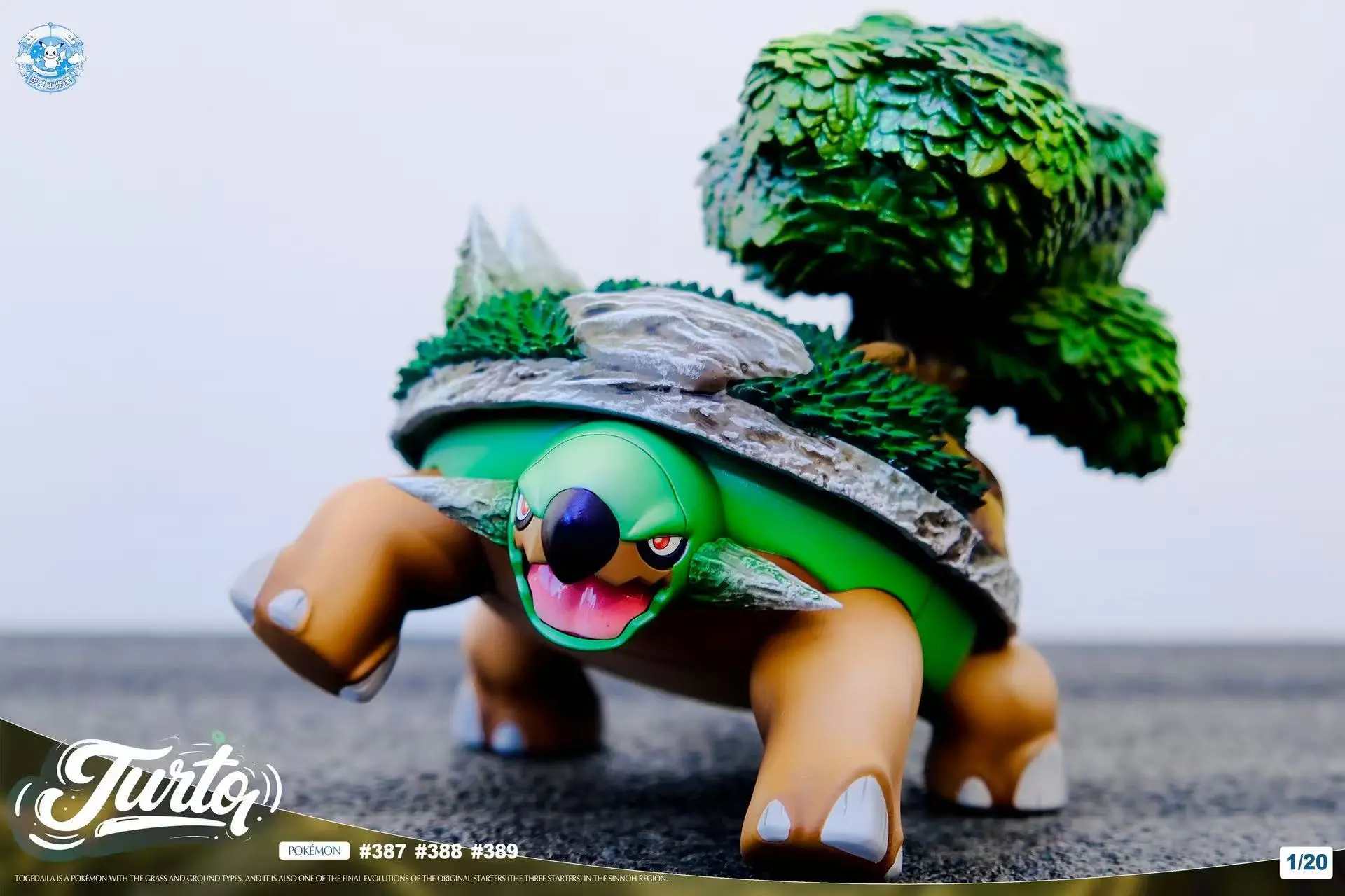 Zm Studio - Pokémon Torterra Evolution Set Statue(GK) 