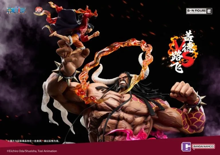 One Piece Wano Country Luffy vs Kaido Statue (GK) (Authorized) -BNFIGURE Studio Pre-sale-KWII-GK