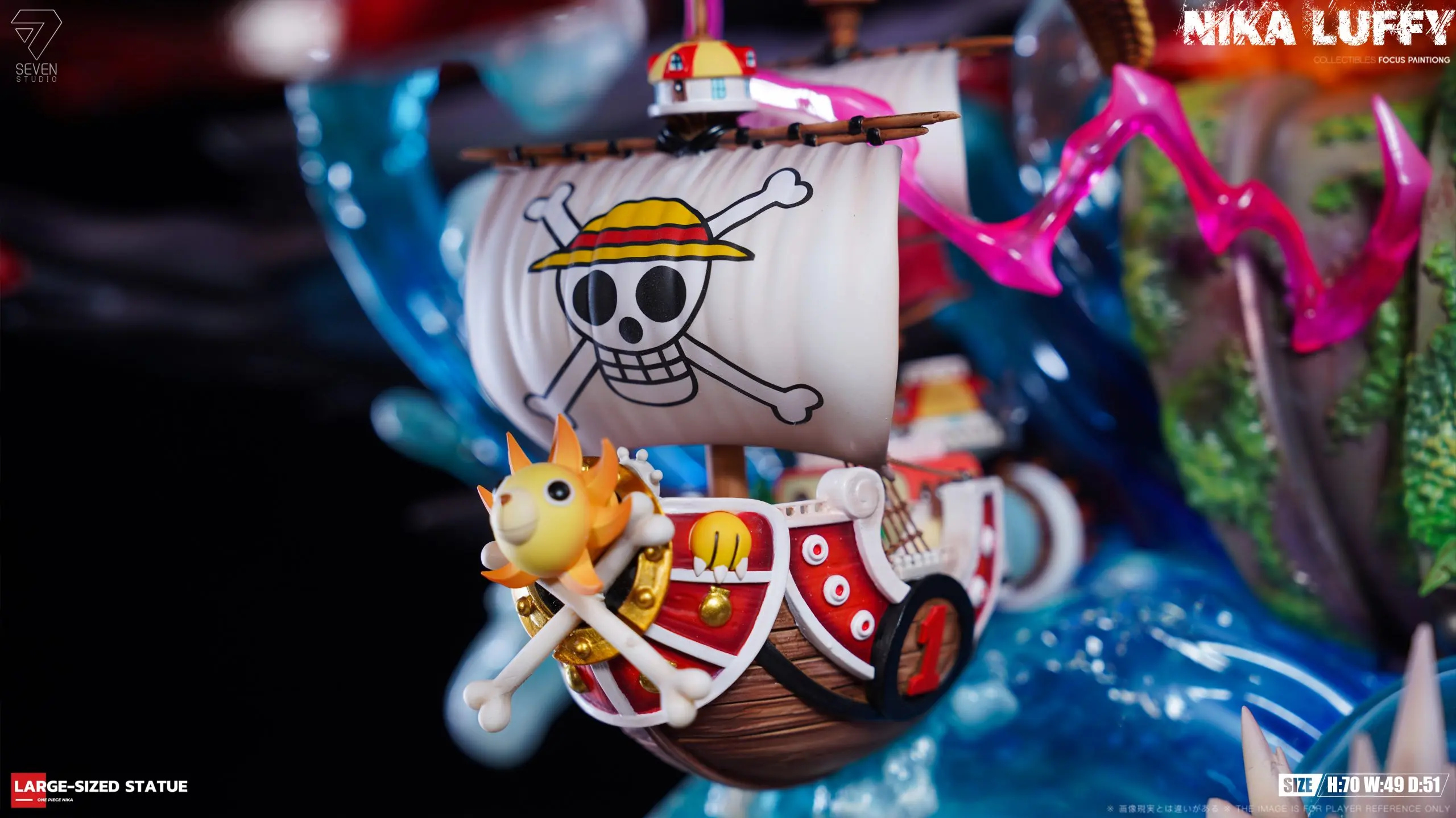 Seven Studio - One Piece Warhead Nika Luffy Statue(GK)