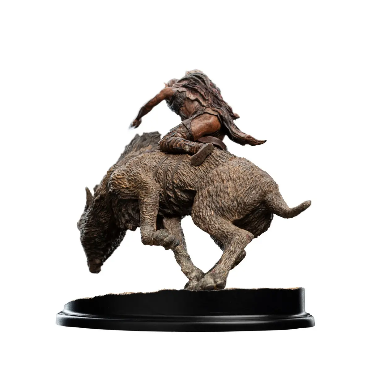 WETA Workshop - Lord of the Rings Orc Wolf Rider Shaku 86-01-04752 (Licensed) Statue 