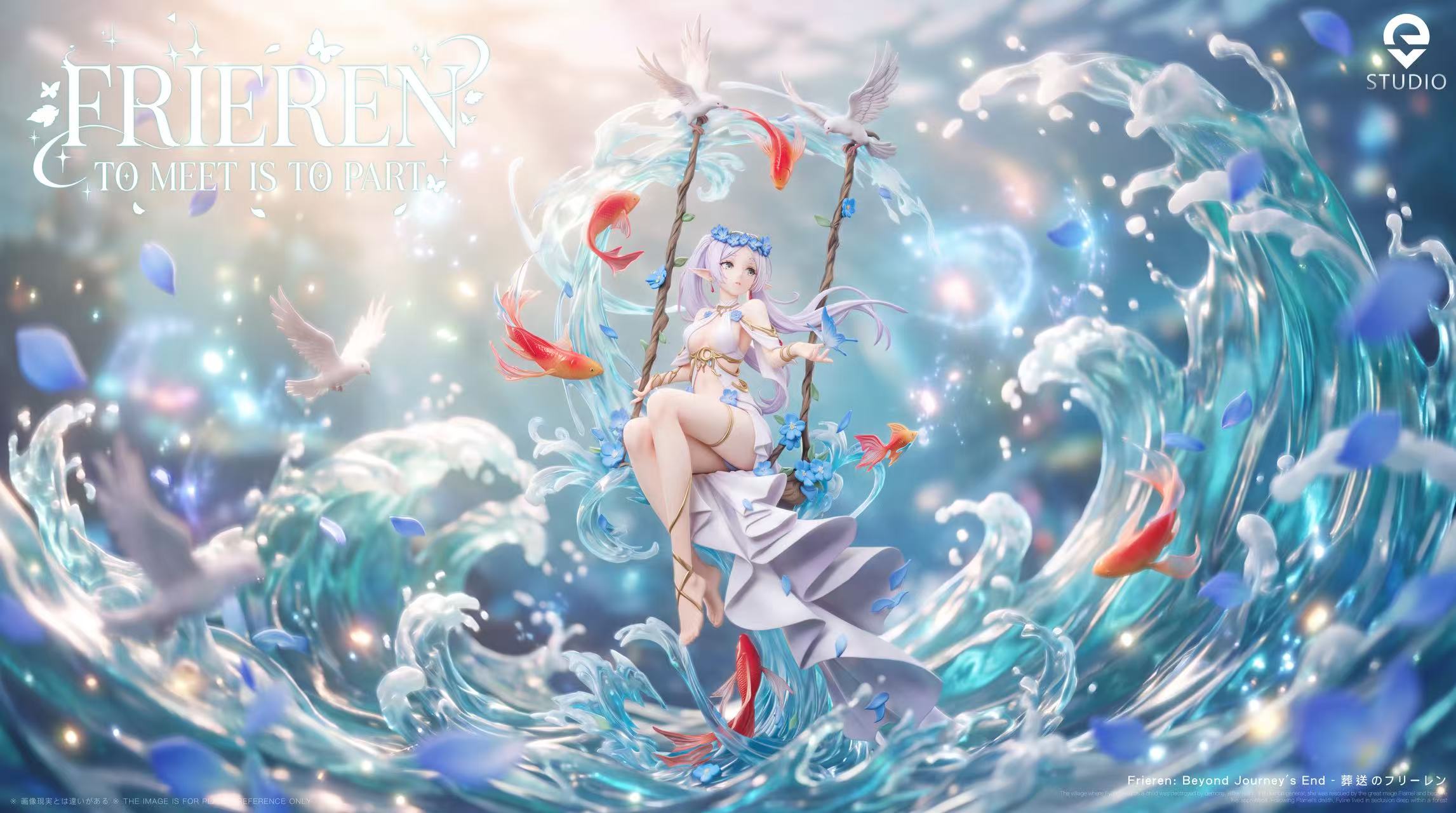 EVE Studio Frieren Swinging Fairy Canglan Spirit Ver. Statue