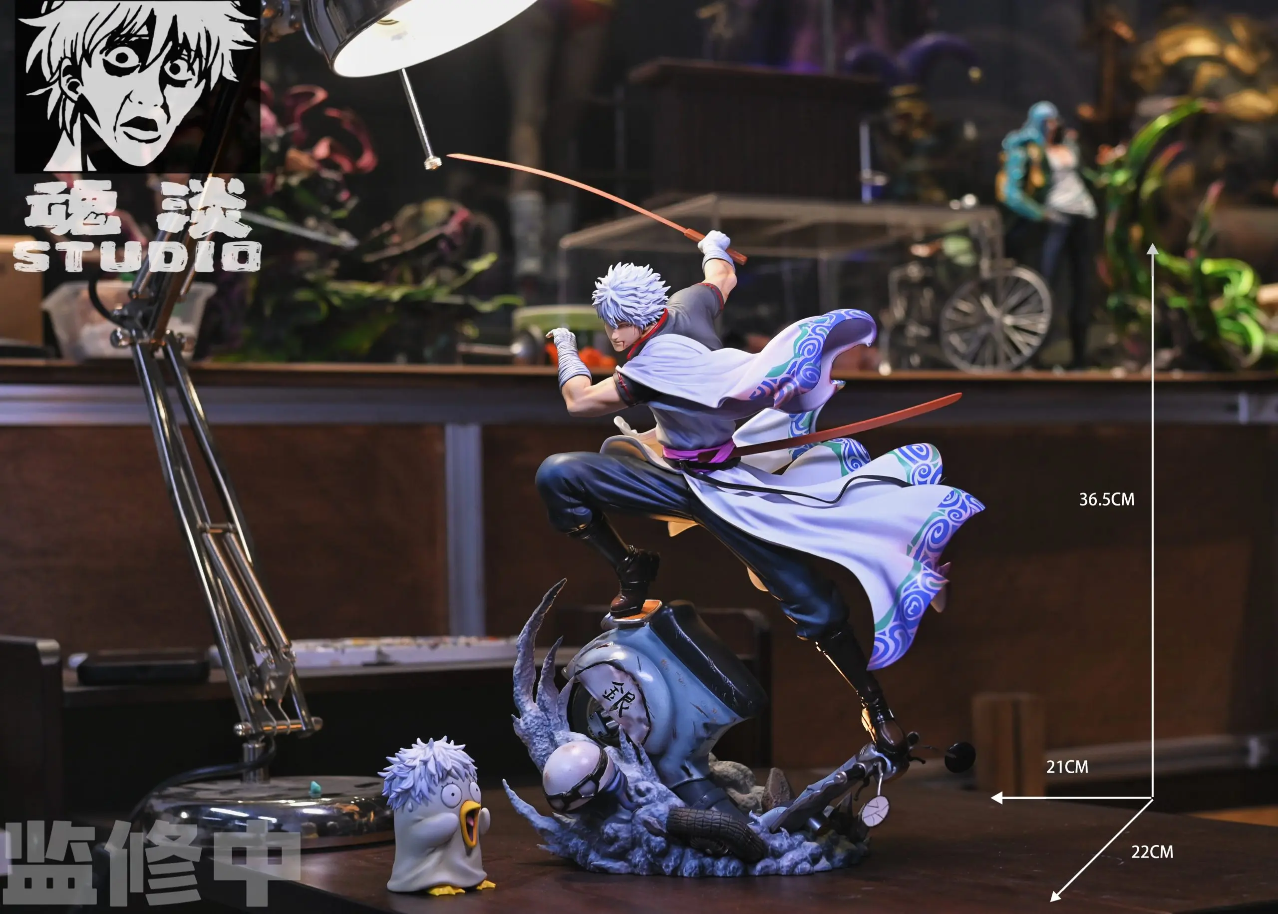 Hun Dan Studio - Gintama Gintoki Sakata Statue(GK)
